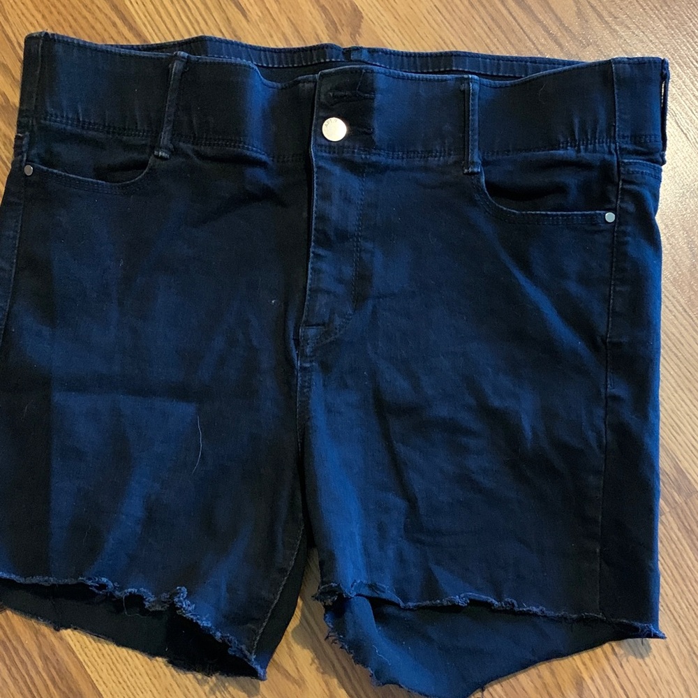 Apt. 9 Black Denim Cutoff Shorts